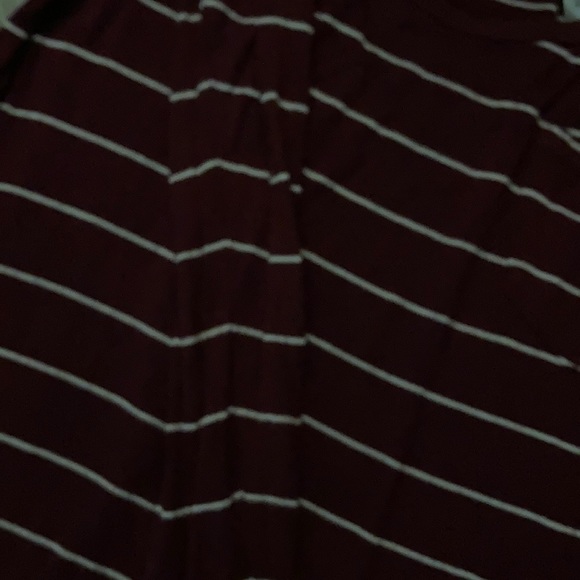 Red striped long sleeve - Picture 4 of 4